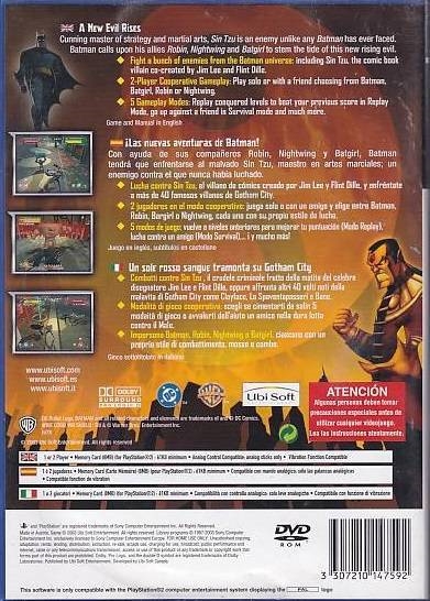 Batman Rise of Sin Tzu - PS2 (Genbrug)